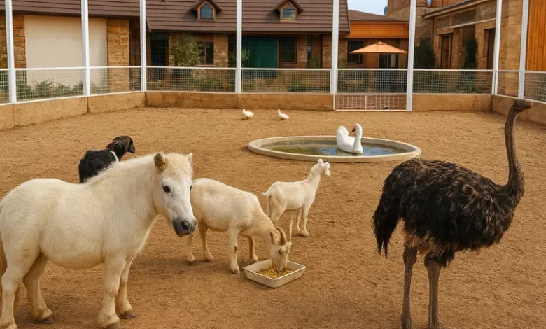 یک روز متفاوت در مشهد: از قهوه داغ تا دیدار با حیوانات در کافی‌شاپ گلدن فارم