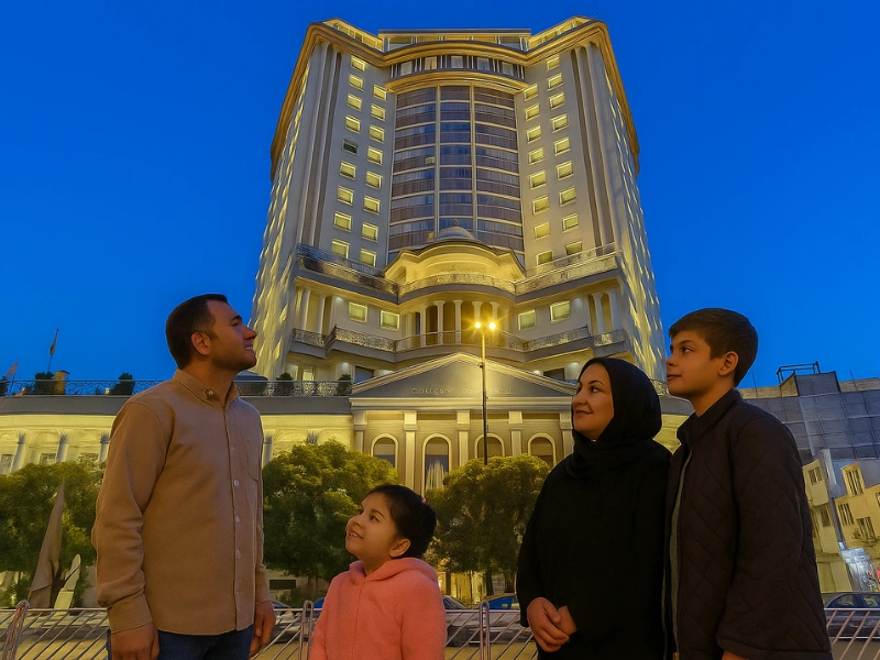 از بازی کودکان تا آرامش والدین؛ تجربه خانوادگی بی‌نظیر در هتل گلدن پلاس