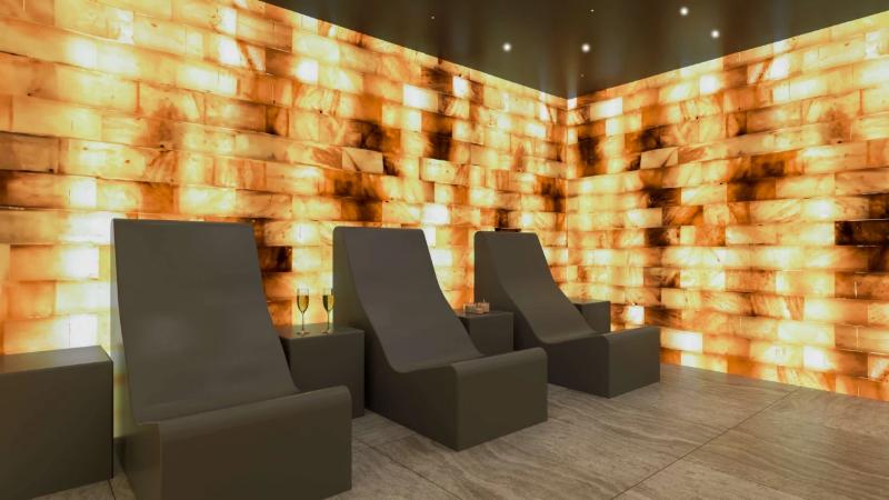 بازسازی انرژی با اتاق نمک در کلاب سلامتی و اسپا هتل گلدن پالاس